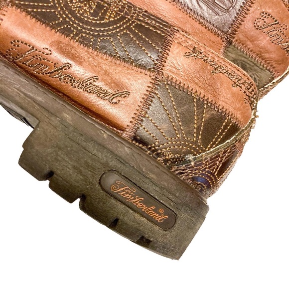 Timberland Leather Patchwork Boots - Picture 3 of 6